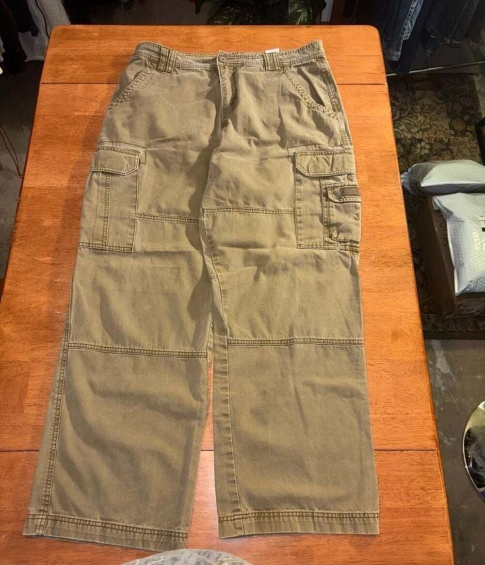 Unionbay Men's Cargo Pants Khaki Size 36x32